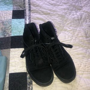 Black high top vans